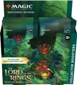 ASST CARTE MAGIC OF THE GATHERING - MTG LORD OF THE RINGS COLLECTOR BOOSTER